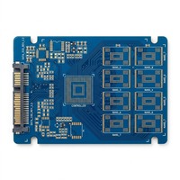 Fabricant de PCB pour SSD SATA, PCB de disque SSD SATA III 2,5 pouces, HDI multi-couches jusqu'à 40 couches, haute densité de circuits (High-TG), Megtron ENIG ENEPIG