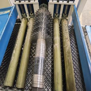 Industrial Woodworking Square Pallet Wood <b>Electric</b> <b>Table</b> Circular Vertical Multi Blade Gang Rip Saw Machine - Product Image 4