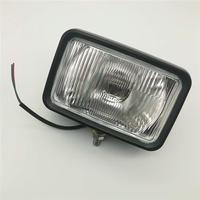 Phare avant droit haute luminosité 803593875, montage direct QSDJ066-6P-R pour chargeuse et rouleau compresseur