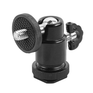 Mini cabezal esférico para cámara con tornillo de montaje 1/4-20 de metal de liberación rápida para soportes de cámara - Product Image 3