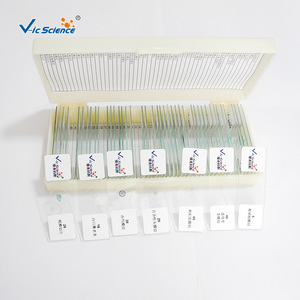 [Original Manufacturer] 50-Style Set of Plant Slides for Higher Education - Beautiful <b>Microscopic</b> Images, Specially Designed - Product Image 1