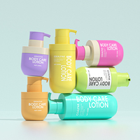 Set Botol Kosmetik Kosong untuk Perawatan Kulit, Kondisioner Rambut, Sampo, Botol Plastik untuk Cuci Muka dan Tubuh dengan Pompa Lotion