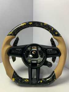 Volant en cuir personnalisé en usine pour Volan Porsche Cayenne, Lenkrad Panamera, <span class=keywords><strong>Taycan</strong></span>, Macan, 911, Volant Motors - Product Image 4