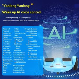 儿童电动平衡车蓝牙人工智能语音控制智能自平衡板电动滑板车M8电动悬浮滑板 - Product Image 1