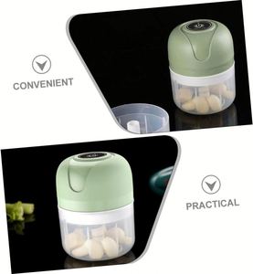 Mini Picadora de Carne Eléctrica USB, Prensa de Ajo, Control por Aplicación, Funcionamiento Silencioso, Triturador Inalámbrico Doméstico, Plástico para Alimentos Complementarios - Product Image 5