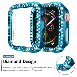 Custodia protettiva per paraurti diamantata per Apple <span class=keywords><strong>Watch</strong></span> Series 5 <span class=keywords><strong>4</strong></span> 3 2 1 38MM <span class=keywords><strong>42MM</strong></span> custodie per Iwatch 5 <span class=keywords><strong>4</strong></span> 40mm 44mm accessori per orologi - Product Image 5
