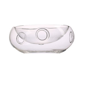 Cuenco transparente doble creativo para fumar, vajilla de hielo seco, cuenco de cristal para el estado de ánimo, Hotel <span class=keywords><strong>Club</strong></span>, gastronomía Molecular, artículos gourmet - Product Image 6