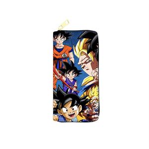 Portefeuille en PU Dragon Ball Anime, long, à <span class=keywords><strong>fermeture</strong></span> éclair, pour femmes, sac à cosmétiques à <span class=keywords><strong>fermeture</strong></span> éclair unique, fabrication en usine - Product Image 3