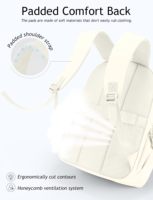 Nouveau sac à dos d'ordinateur portable pour étudiants, imperméable, pour hommes, pour le travail, l'école, avec port USB