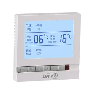 Üretici sağlanan doğrudan akıllı programlanabilir oda termostatı radyan yerden ısıtma sistemleri sıcaklık kontrol cihazı