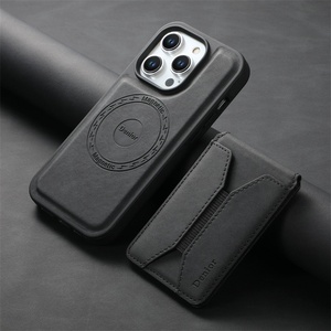 Funda Magnética de Cuero para Teléfono Denior con Soporte Desmontable para Tarjetas, Compatible con iPhone 16 15 14 13 12 - Product Image 5