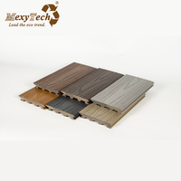Patio personalizado sin esfuerzo Clip-On Capsulado Co-extrusión Co Cubierta de plástico de madera extruida