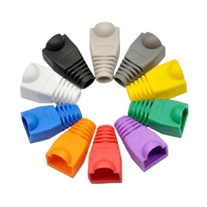 ปลอกป้องกันหัวคริสตัล Rj45 ขนาดรู 7 มม. ความยาว 26 มม. ฝาครอบกันฝุ่นสำหรับสายเคเบิลประเภท 6 - Product Image 2