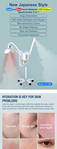 Vaporizador Facial con Función de Pulverización Fría y Caliente, Fototerapia y Nanotecnología para una Limpieza Profunda y Refrescante del Cuidado de la Piel - Product Image 5