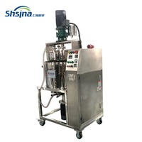 Recipiente de Mezcla de Acero Inoxidable para Calentar y Enfriar, para Mezclar y Procesar Jugos de Frutas, Leche, Jarabe y Bebidas