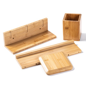 Fabrication sur mesure OEM de pièces en bambou usinées CNC, artisanat en bois découpé au laser pour pièces industrielles en bois spécialisées - Product Image 3