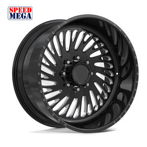 Ruedas Speedmega para Camioneta, Monobloque Forjado, Diseño Cóncavo Profundo, Pulido Espejo, 20 y 26 Pulgadas, 6x135, para F150 Silverado - Product Image 1