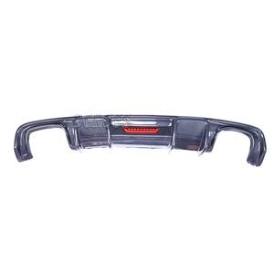 สำหรับ A3 ลิมูซีน 8V ซีดาน ปี 2013-2020 สปอร์ตซีดาน คาร์บอนไฟเบอร์  ลิ้นกันชนหลัง  ดิฟฟิวเซอร์กันชนหลัง พร้อมไฟ LED - Product Image 3