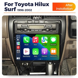 Mekede voiture android lecteur dvd QLED écran tactile 9 pouces carte ventilateur de refroidissement écran partagé musique pour Toyota Hilux <span class=keywords><strong>Surf</strong></span> 1996-2002 RHD - Product Image 3