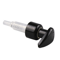 Pompe distributrice de savon en plastique 24/410 28/410, couvercles de pompe à lotion avec verrouillage gauche-droite