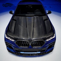 BTC nouveaux capots de moteur de capot en Fiber de carbone de haute qualité pour BMW X6 2020-grande rénovation/mise à niveau de Style Design