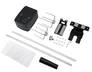 Aço inoxidável Rotisserie Grill Kit churrasqueira com motor elétrico