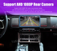 128GB Android Auto Stéréo GPS Navigation Multimédia Lecteur Vidéo Sans Fil Carplay Autoradio Pour Jaguar XF 2007-2015