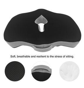 Ergonomic Design Popular Memory Foam Seat Cushion Wedge Cushion Tailbone Cushion for Bus Driving - Product Image 4