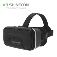 VR SHINECON 3D Gaming VR avec télécommande adapté aux lunettes VR pour Smartphone de 7 pouces