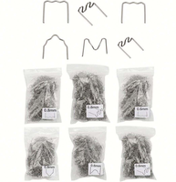 Kit d'outils de soudage plastique à chauffage rapide 1005 pièces avec agrafes en acier inoxydable, pistolet de soudage plastique 50W pour réparation de pare-chocs de voiture/kayak/jouets