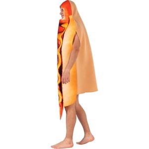 SINSEN ชุดฮอทดอกผู้ใหญ่สำหรับทุกเพศฮาโลวีนชุดแฟนซีปาร์ตี้ชุดผู้ชายผู้หญิงคาร์นิวัลคอสเพลย์ - Product Image 3