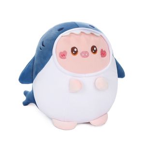 Cadeau d'anniversaire surprise sirène douce licorne <span class=keywords><strong>Axolotl</strong></span> jouets en peluche avec visage de chat requin cochon oreiller en peluche pour enfants et adultes - Product Image 6