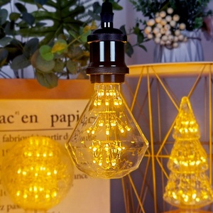Edison Retro LED E27 douille à vis lumière chaude atmosphère moderne ampoule étoilée pour chambre mariage vacances verre enfichable - Product Image 2