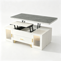 Table à manger 2-en-1 style crème, pliable et multifonctionnelle, pour la maison, personnalisable OEM ODM
