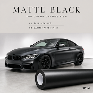 XP3M TPU PPF Film Car <b>Paint</b> Protection 7.5 Mil Premium 5 Year Warranty Black PPF Matte PPF Color PPF Film PPF Glossy Black - Product Image 1