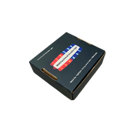 Lampe d'avertissement d'épaule en PVC, matériau PVC, LED rouge et bleue, clignotante, légère, pour sac de voyage, fixation murale