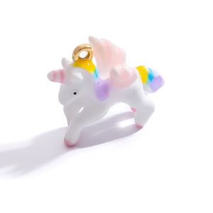 จี้รูปขนมหวานน่ารัก ไอศกรีม เค้ก รูปสัตว์ ทำจากโลหะผสมสังกะสี สำหรับทำเครื่องประดับ DIY ของขวัญ จี้ห้อยคอรูปอาหาร สำหรับทุกเพศ รุ่น PJ92623A - Product Image 3