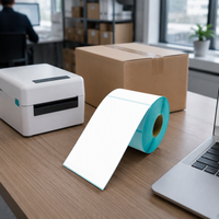 Rollo de Etiquetas Térmicas Directas Personalizadas de 70 mm x 40 mm, Autoadhesivas, en Blanco, para Códigos de Barras y Precios, para Estantes de Tiendas y Puntos de Venta