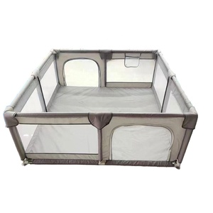 2024 moderne grand Portable multifonctionnel nouveau Design sécurité enfants pliable en plastique intérieur jouer cour clôture bébé jouer stylo - Product Image 1