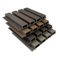 Paneles de Pared Resistentes a la Intemperie para Uso en Exteriores, Resistentes a los Rayos UV, Libres de Mantenimiento, WPC, Impermeables, Ignífugos, Paneles 3D para Cercas de Patio