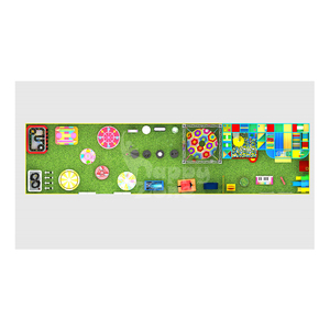 Equipo de Juegos Interior de Ganchillo, Fábrica China, Parque de Atracciones Temático Personalizado, Área de Juegos Suave para Niños, Certificado ASTM, PVC y Acero - Product Image 4