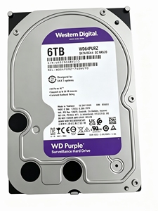 ฮาร์ดดิสก์ WD64PURZ 6TB สีม่วง สามารถติดตั้งเข้ากับ NVR ได้ - Product Image 1