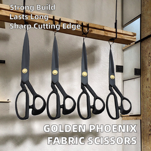 Ciseaux de couture en acier inoxydable robustes 8,5/9,5/10,5 pouces, ciseaux professionnels pour tailleur, broderie et bricolage - Product Image 2