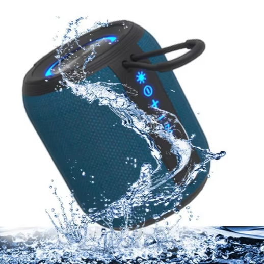 Hot-selling Wireless for Speaker with Super Loud Volume Deep Bass Outdoor Waterproof Portable RGB Light Plastic Speaker