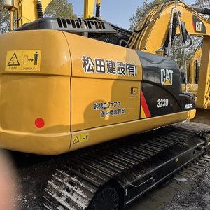 Excavadora de cadenas usada de Japón, modelo 323D, de 25 toneladas, con motor PLC, caja de cambios y motor, 1 año de garantía, EPA. - Product Image 1