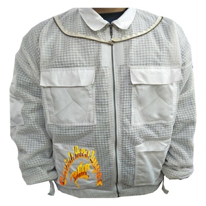 Veste apiculteur 3 couches pour apiculteur, respirant, avec voile, avec fermeture - Product Image 5