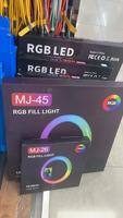 Vente flash : Anneau lumineux LED RGB de 14 pouces, professionnel, de haute qualité, pour le maquillage, les selfies, les vidéos, les films et les vlogs