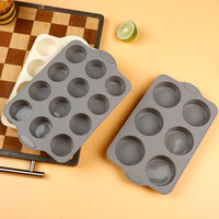 Ensemble de 6 ustensiles de cuisson en silicone écologiques résistants à la chaleur, antiadhésifs et compatibles lave-vaisselle, avec spatules et fouet à œufs, séparateur de jaunes