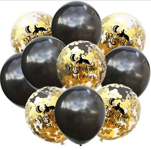 Palloncini Trasparenti con Coriandoli da 12 Pollici, Decorazioni per Eid Mubarak, Ramadan Kareen, Capodanno Musulmano, Forniture per Feste Eid e Ramadan - Product Image 6