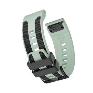Nouvelle Arrivée 2026 – <span class=keywords><strong>Bracelet</strong></span> de <span class=keywords><strong>Montre</strong></span> Sport en Silicone Bicolore 22mm 26mm – <span class=keywords><strong>Bracelet</strong></span> de Remplacement à Fixation Rapide pour <span class=keywords><strong>Montre</strong></span> <span class=keywords><strong>Garmin</strong></span> - Product Image 4